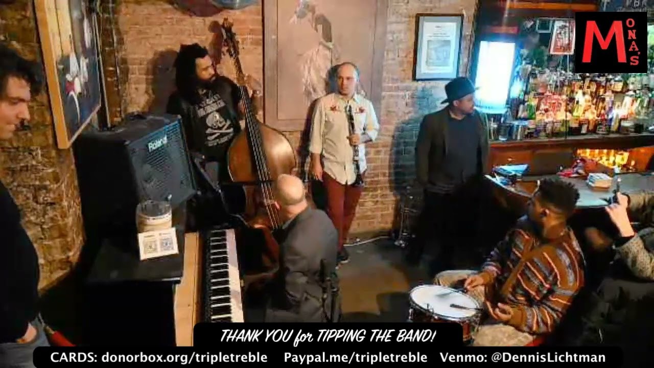 TIGER RAG - Mona's jazz NYC w/ Alphonso Horne & Russell Hall