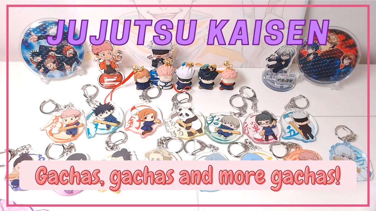 Opening Jujutsu Kaisen Gachapons!! Who will I get? | Japan Anime Gacha Merch Haul