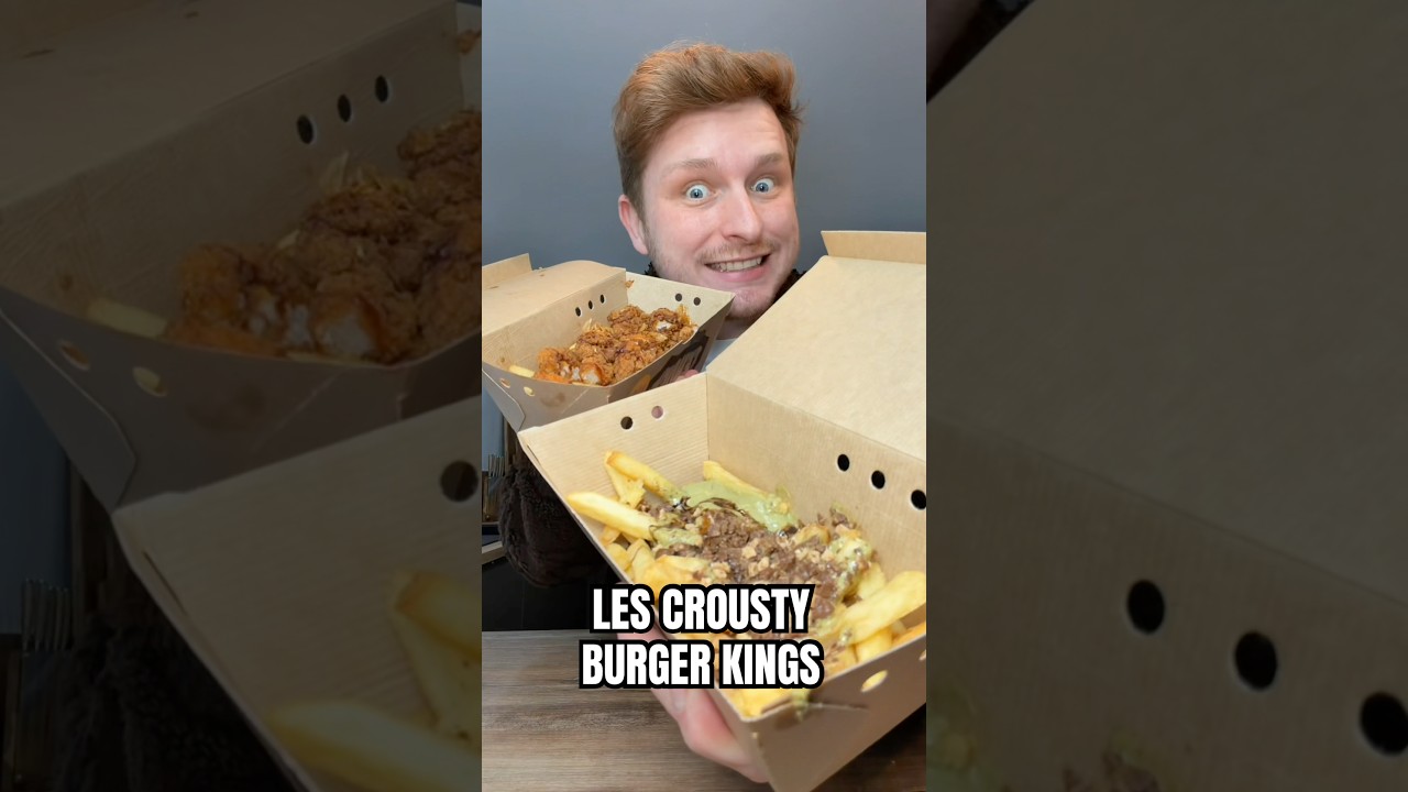 Des Croustys chez Burger King 😱✨ #food #degustation #dubaichocolate #dubai #burgerking #chocolate