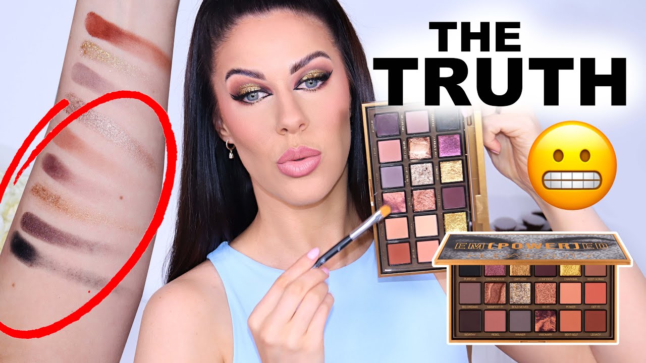 THE TRUTH ABOUT THE NEW HUDA BEAUTY EMPOWERED PALETTE...SWATCHES, DEMO & REVIEW