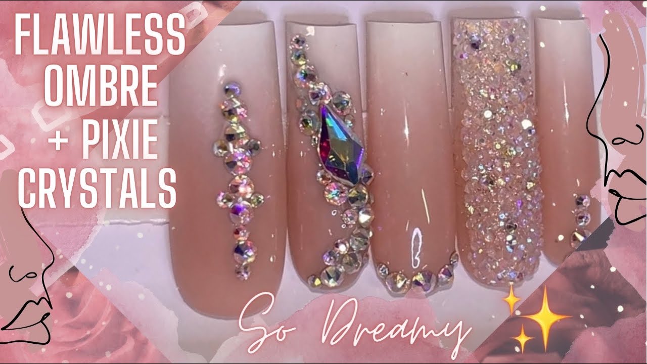 How to do ombre with gel polish * NO AIRBRUSH * | Gelx ombre tutorial | Press on nails for beginners