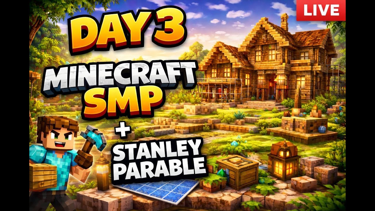 Playing The Stanley Parable → Later Minecraft SMP!