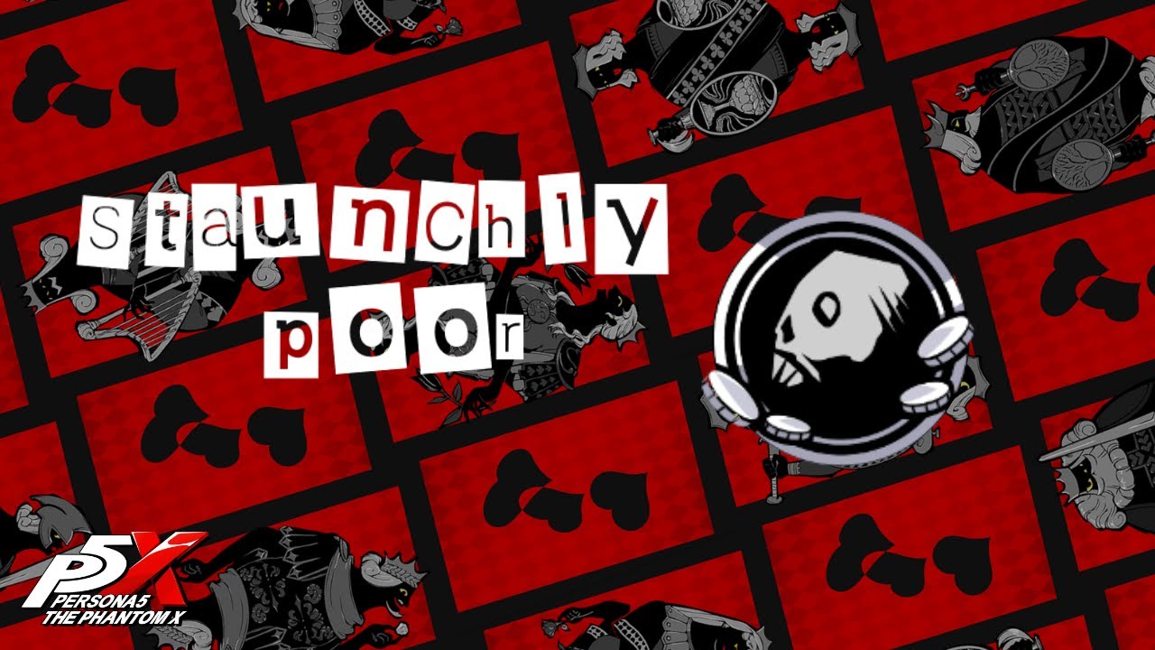 I ranked up in Persona 5 The Phantom X Tycoon