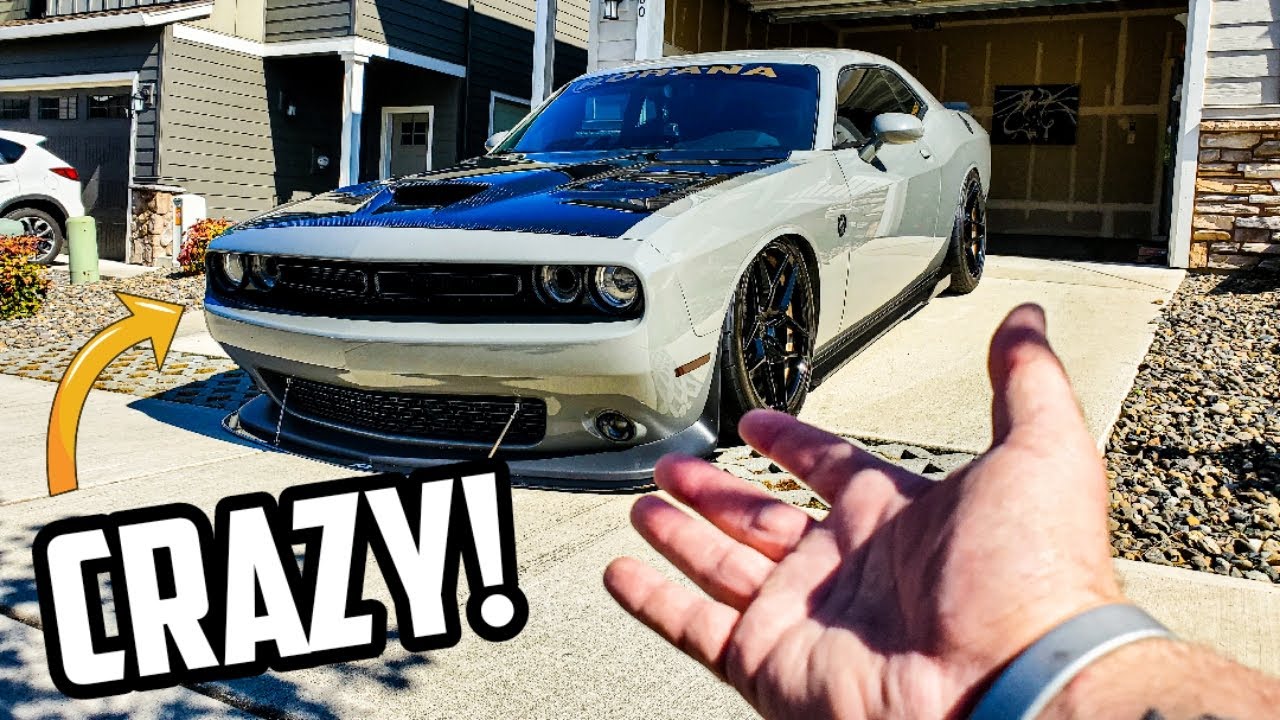 CARBON FIBER COMPLETE TRANSFORMATION ON MY DODGE CHALLENGER! *MUST SEE!*