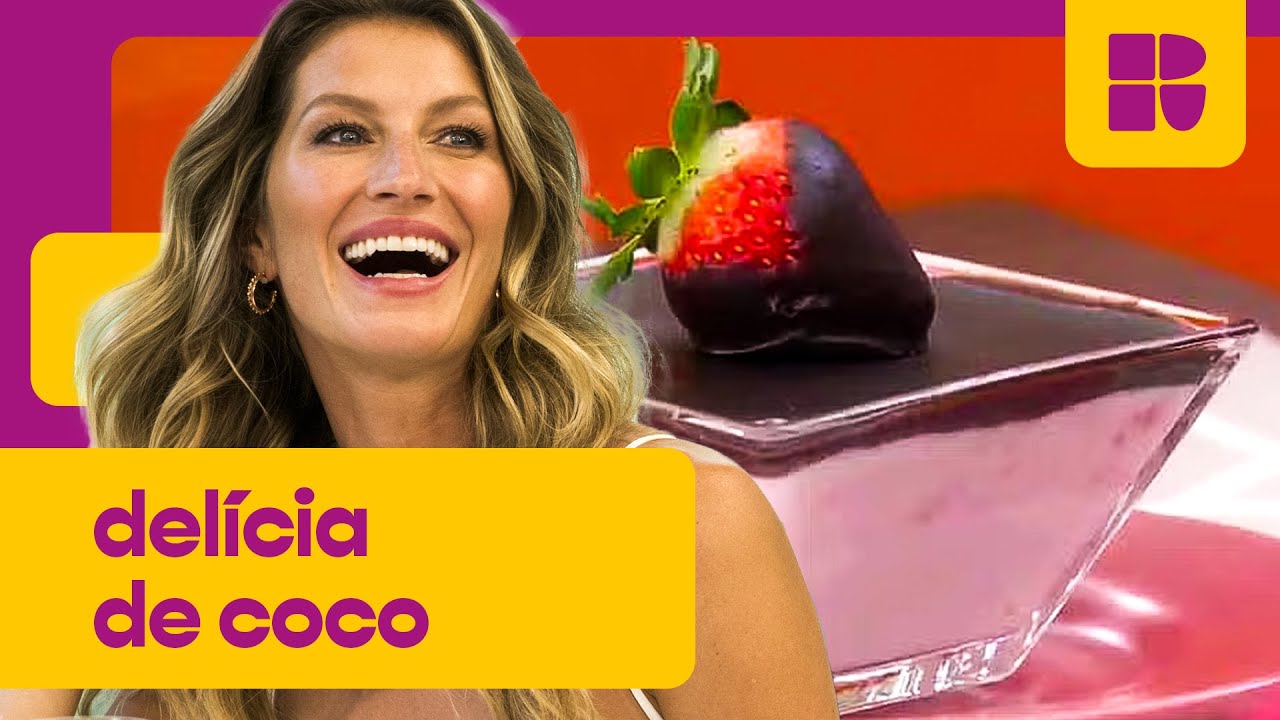 Delícia de coco da Gisele Bündchen! | Ana Maria Braga | Mais Você