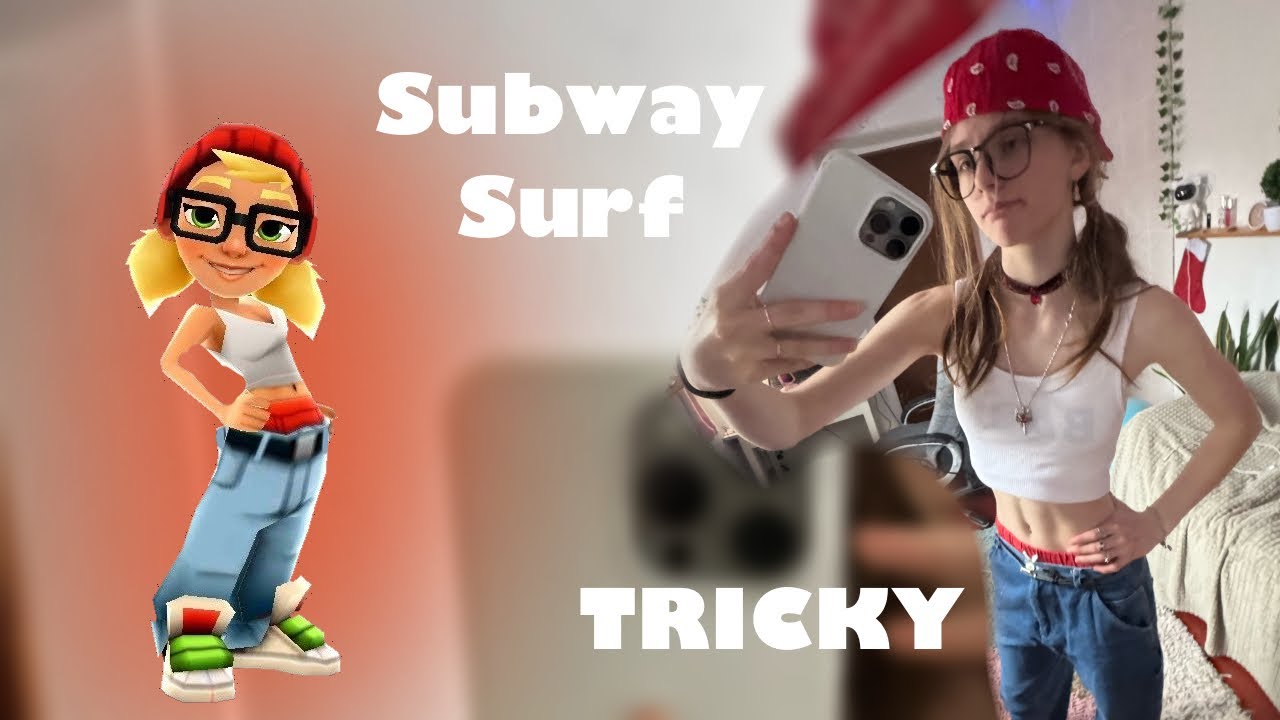 создаю образ трики из subway surf / распаковка вещей