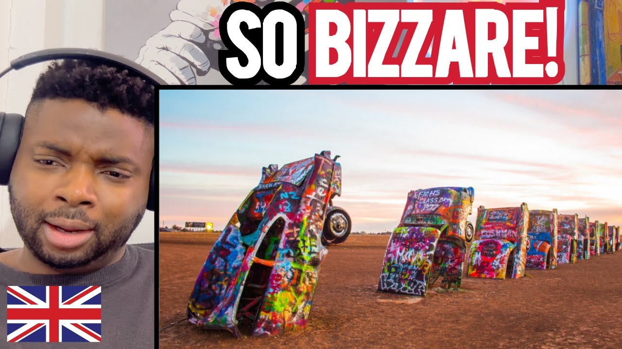 America's WEIRDEST Roadside Attractions - UK Reaction to These Bizarre Landmarks!