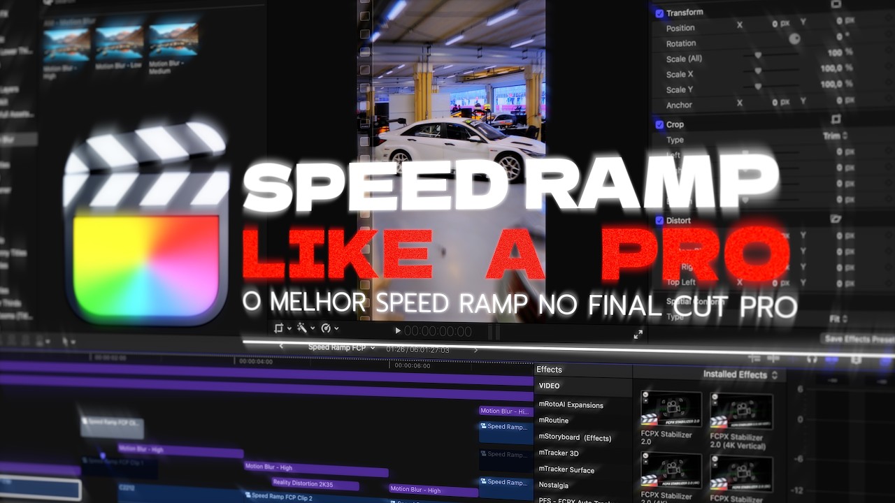 Revolucione o Speed Ramp no Final Cut Pro com Este Truque