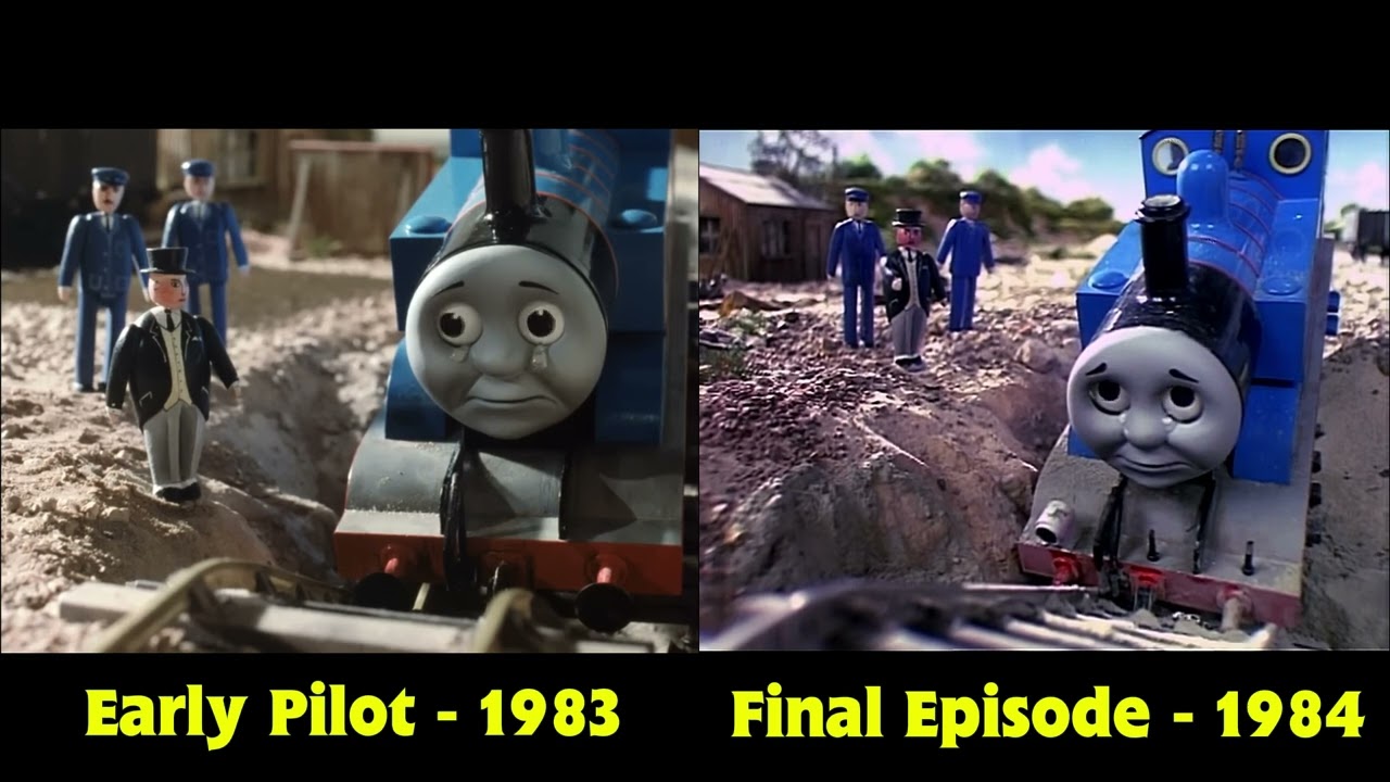 Thomas & Friends - Down the Mine - Early Pilot & Final Episode Comparison