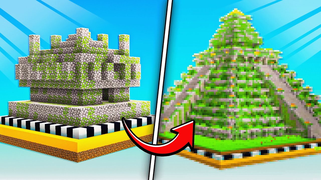 Przerobiłem STRUKTURY w Minecraft!