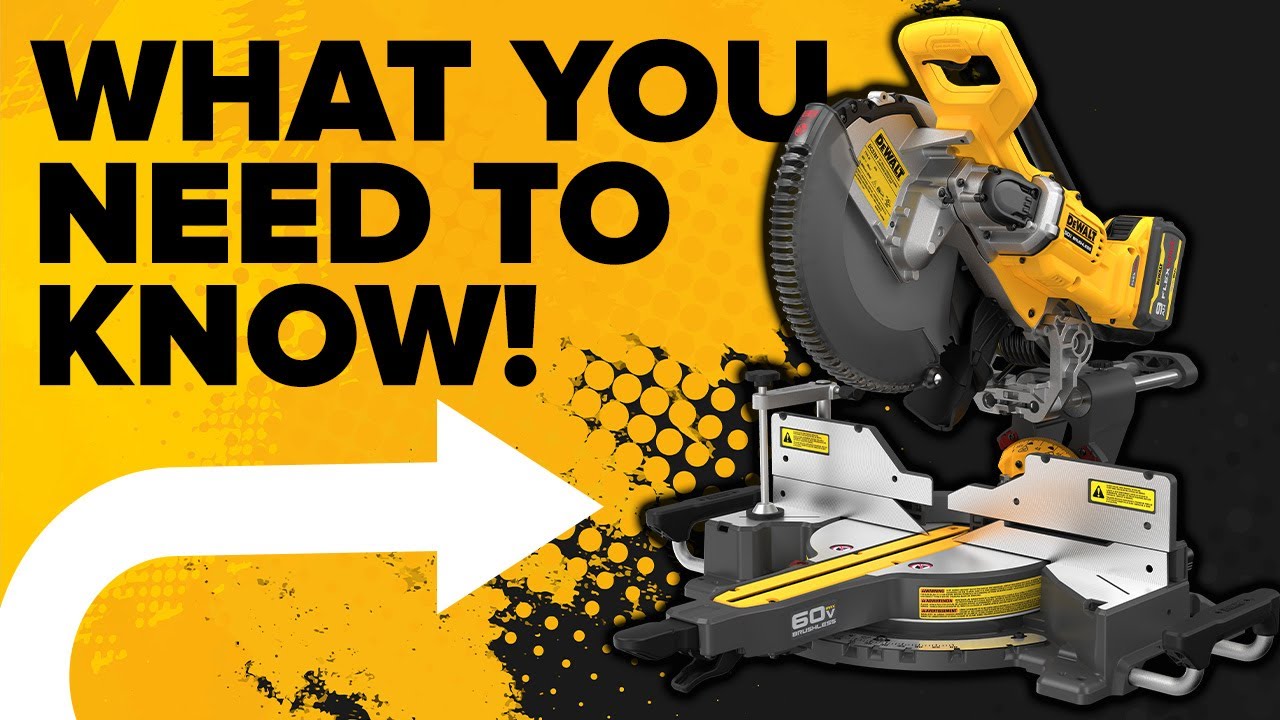 [NEW] DeWalt DCS781 60V MAX Brushless 12-inch Double Bevel Sliding Miter Saw