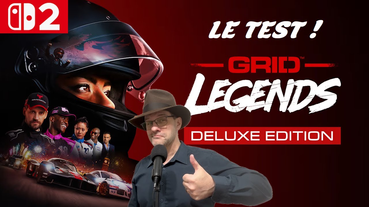 TEST - GRID Legends: Deluxe Edition - Spectaculaire sur Switch 2 🤩