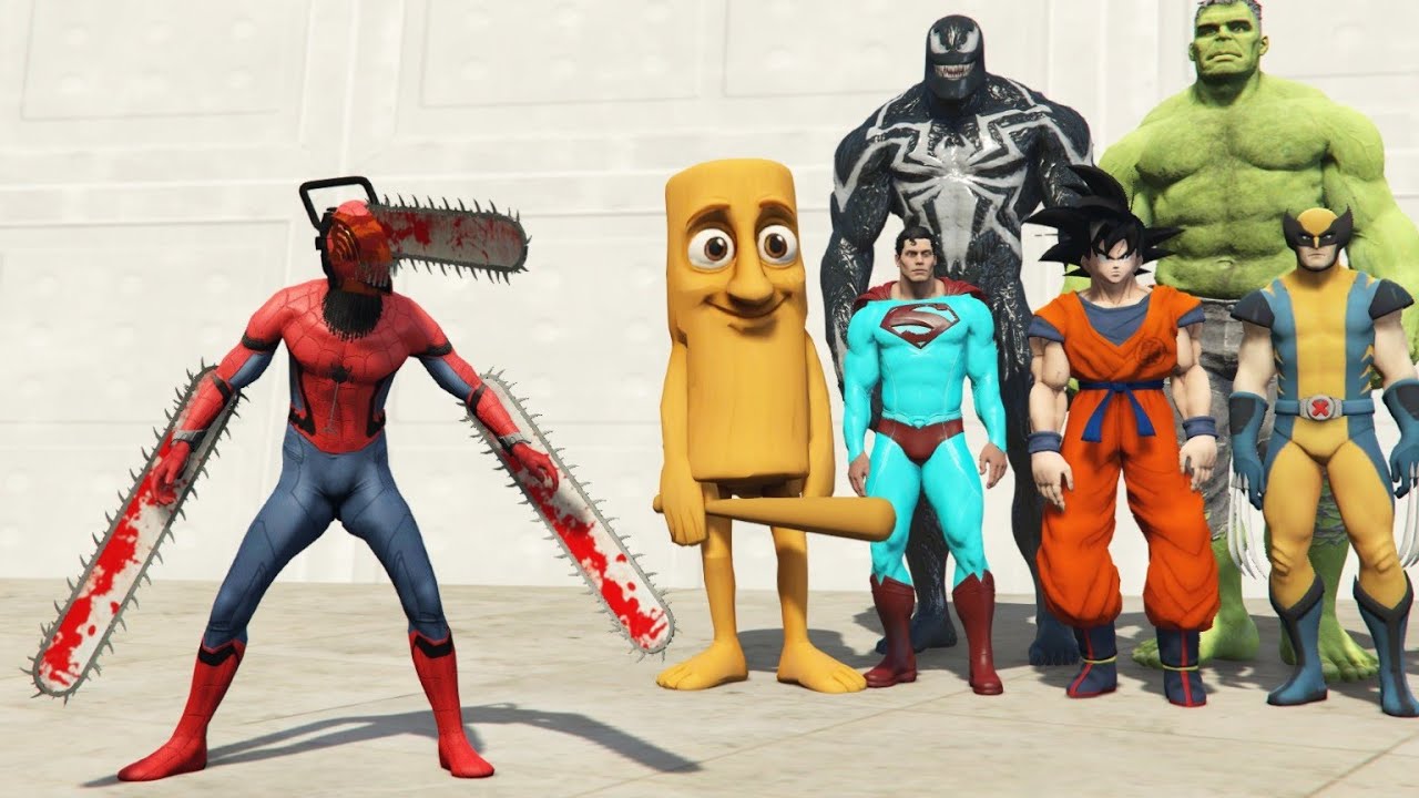 Spider-Man vs Minion in GTA 5 | Nonstop Extreme Ragdoll Fight Gameplay