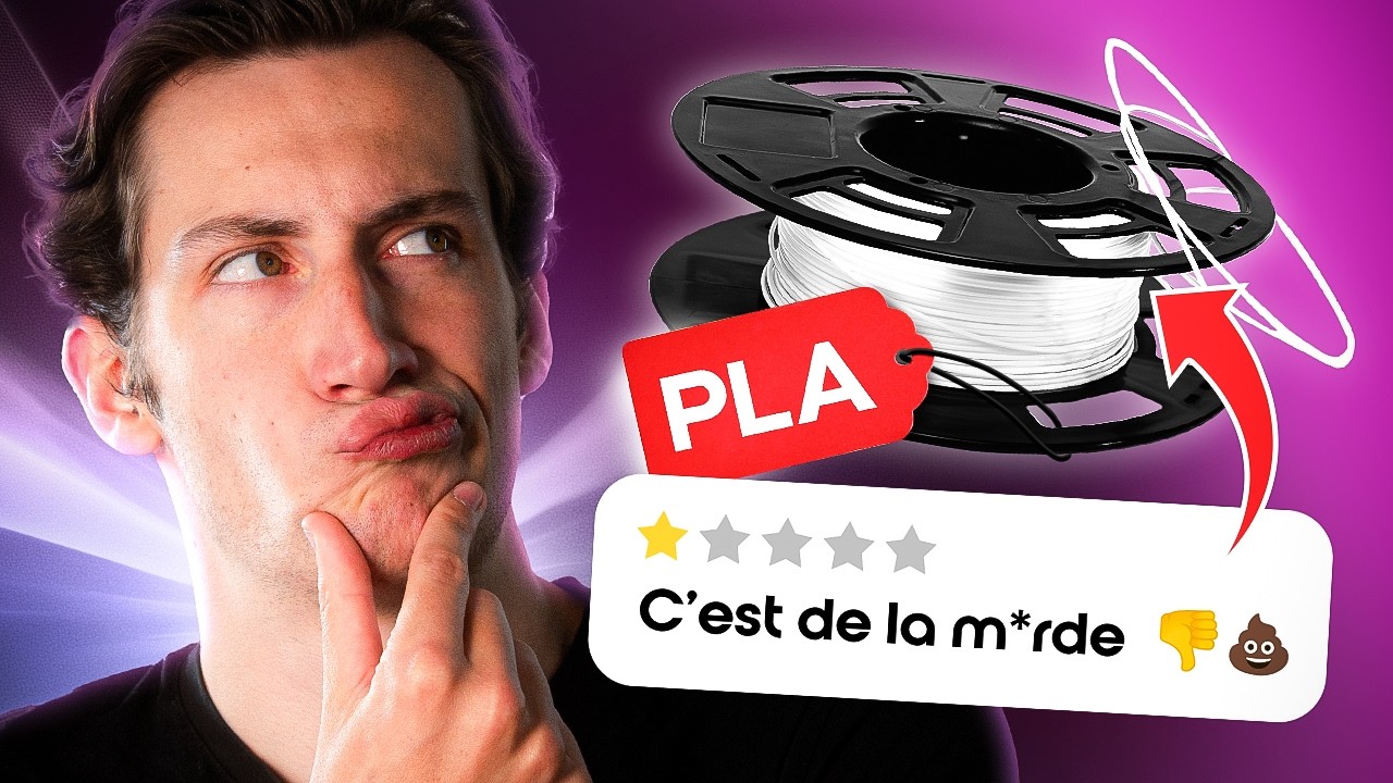 Le GUIDE ultime des FILAMENTS en IMPRESSION 3D (partie 1)