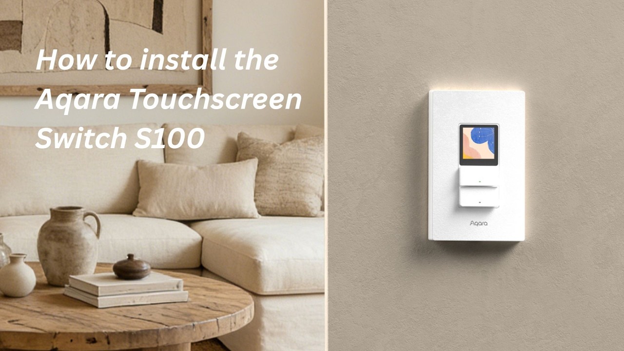Jak zainstalować przełącznik Aqara Touchscreen Switch S100