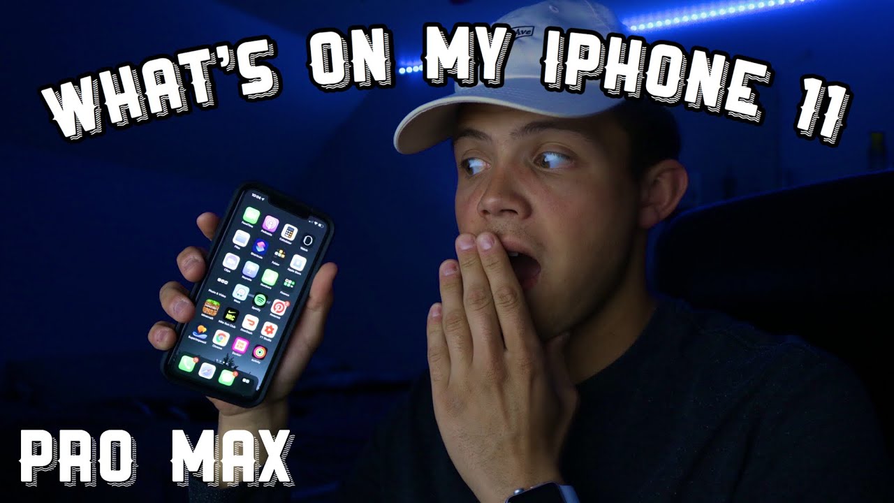 WHATS ON MY IPHONE 11 Boy Edition | How I Edit My Thumbnails | 2020