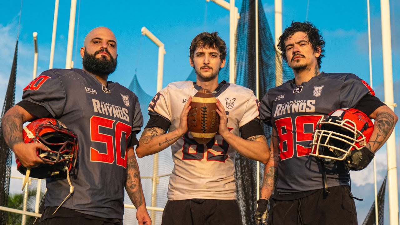 FIZEMOS UMA AULA DE FUTEBOL AMERICANO