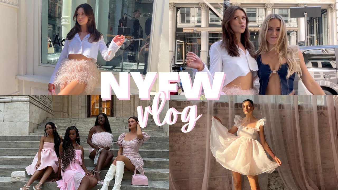 NYFW VLOG | Bestie Trip to New York Fashion Week 2022 | OOTDS, BTS + NYC Food Recs | Molly Brooks