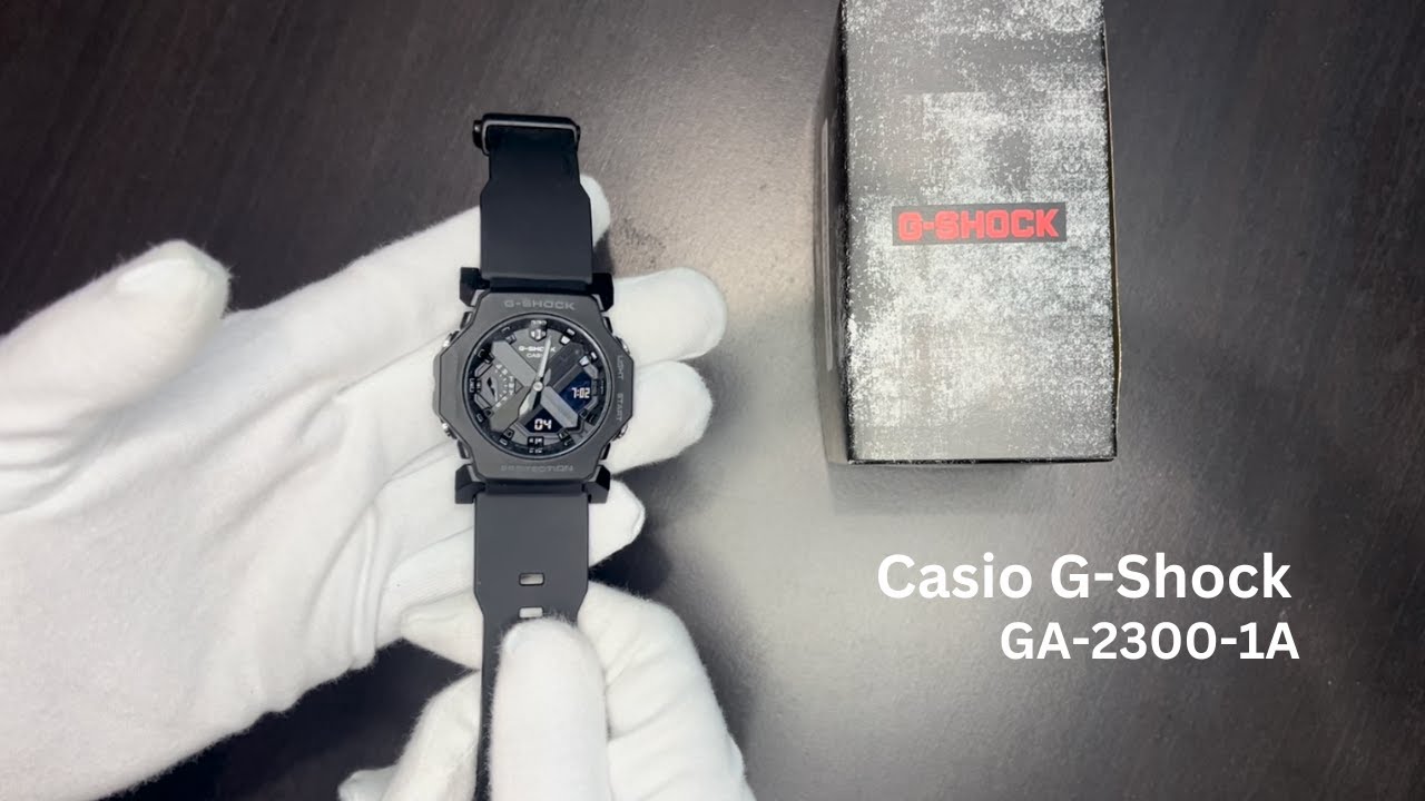 Casio GShock GA2300 Settings & Features