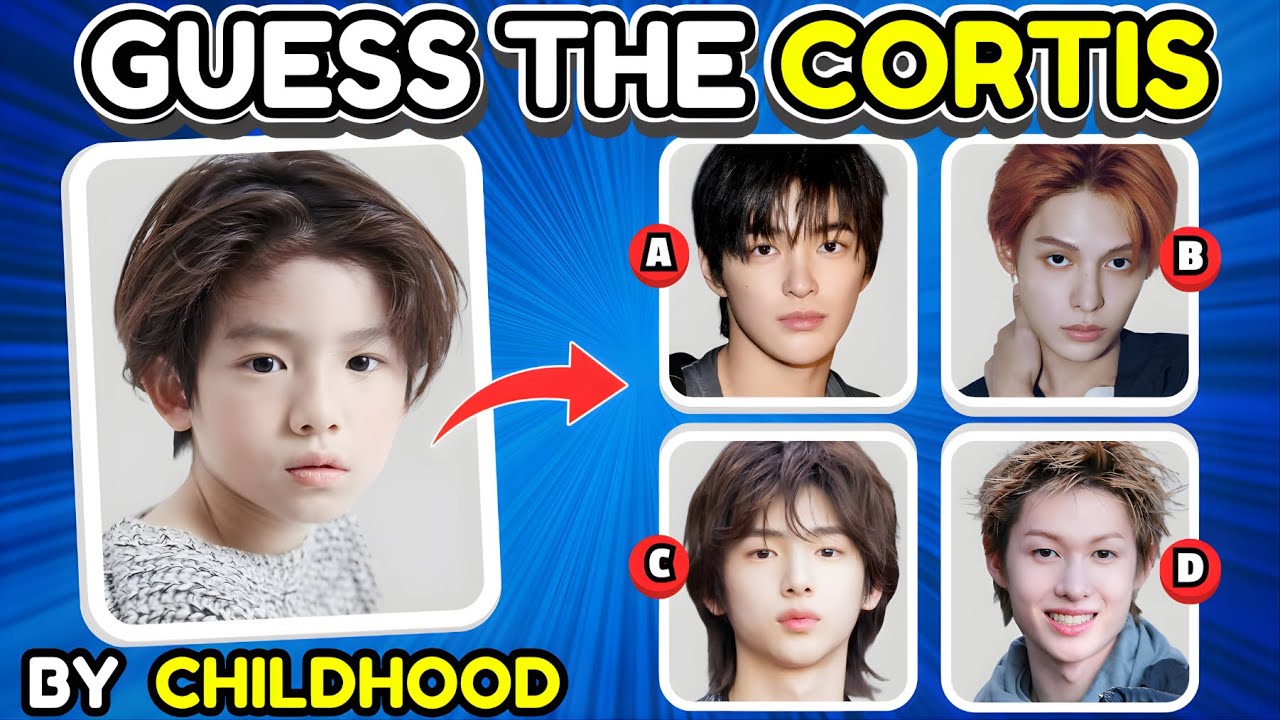 Угадайте детскую фотографию участницы группы CORTIS! 💙 | Викторина по K-Pop 2025