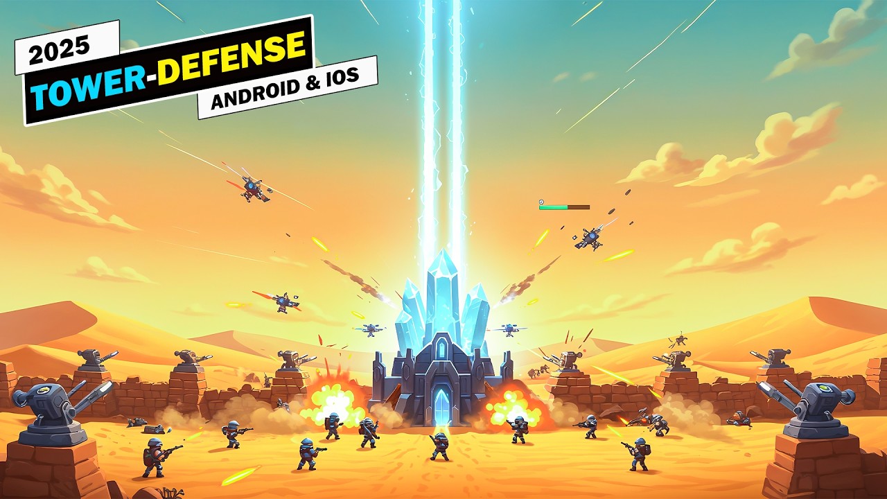 10 лучших игр жанра Tower Defense 2025 года | Android и iOS