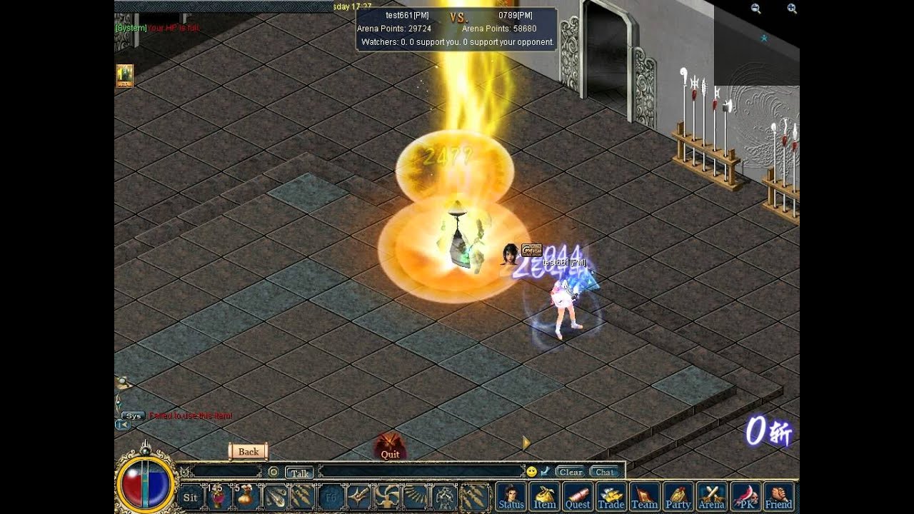 PvP Showcase: Assassin vs Fire Taoist