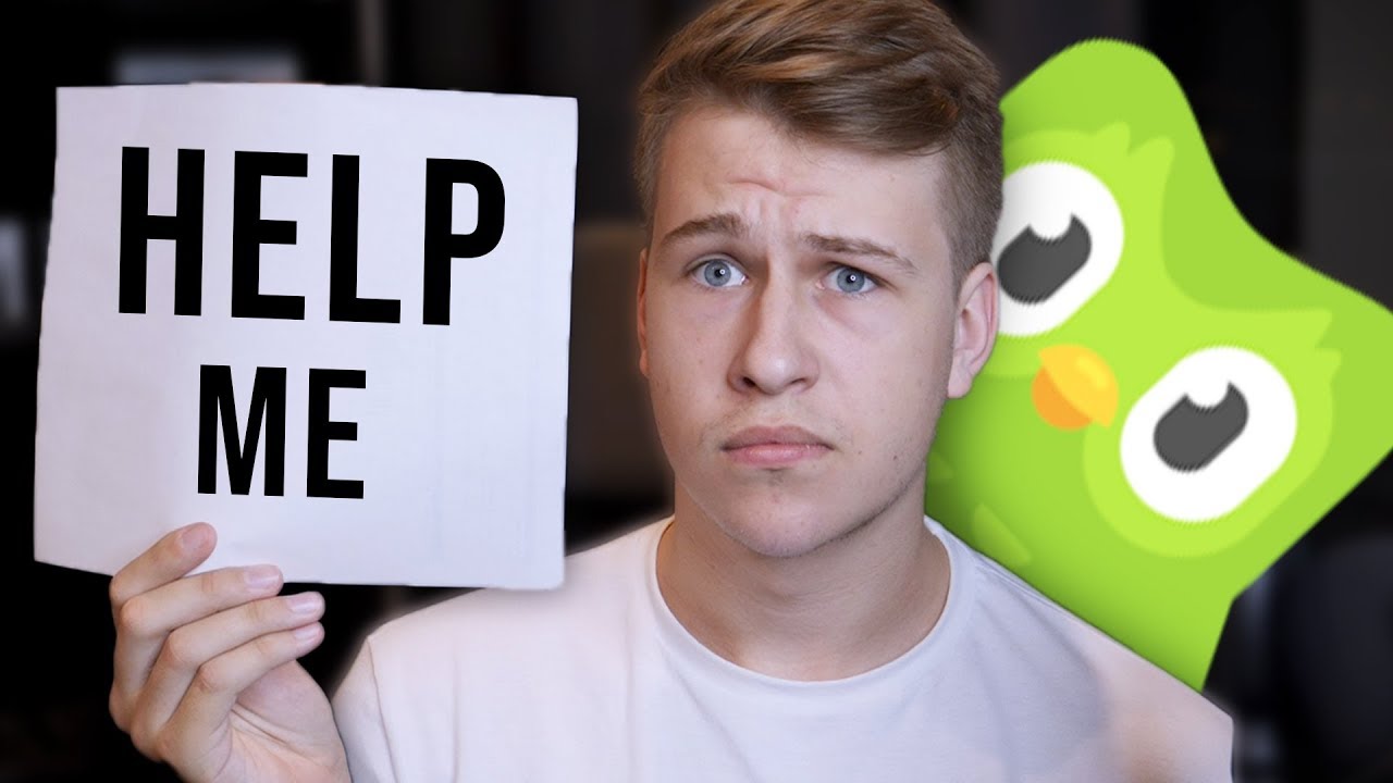 the duolingo bird is coming for my family