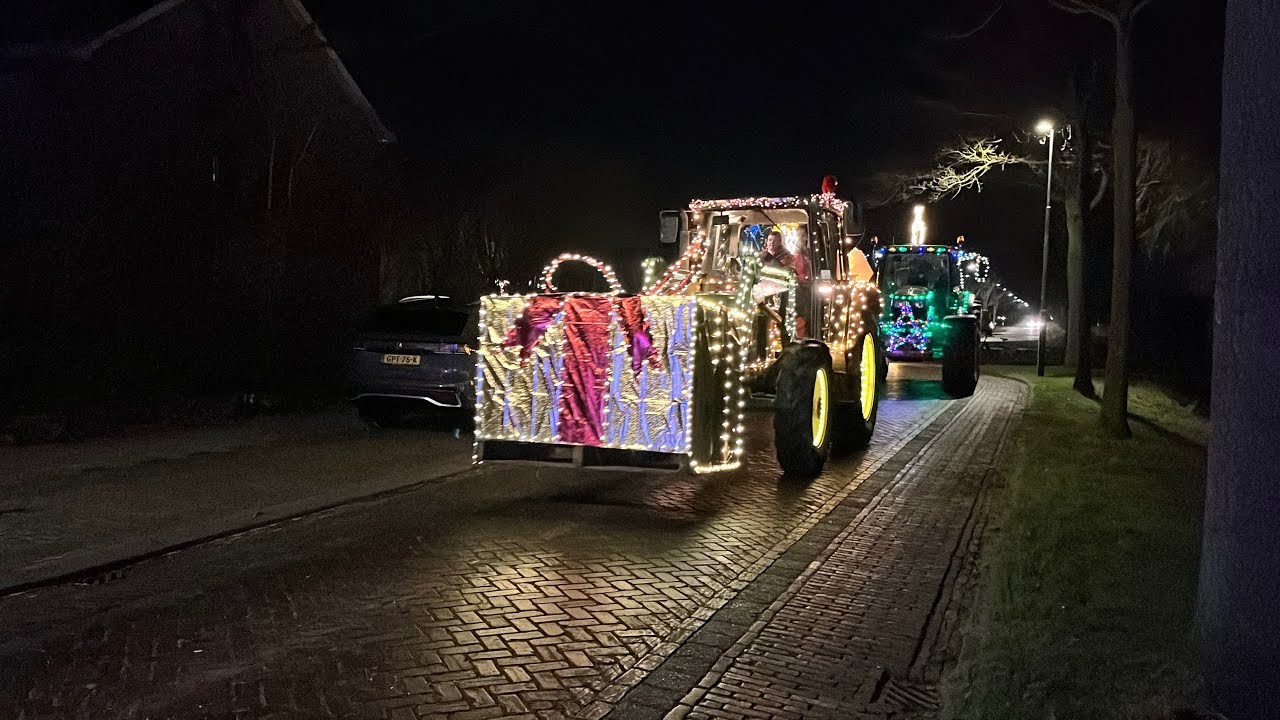 Lichtjestocht Zuud Beveland 2025 vanuit ‘s-Gravenpolder -Langeweg