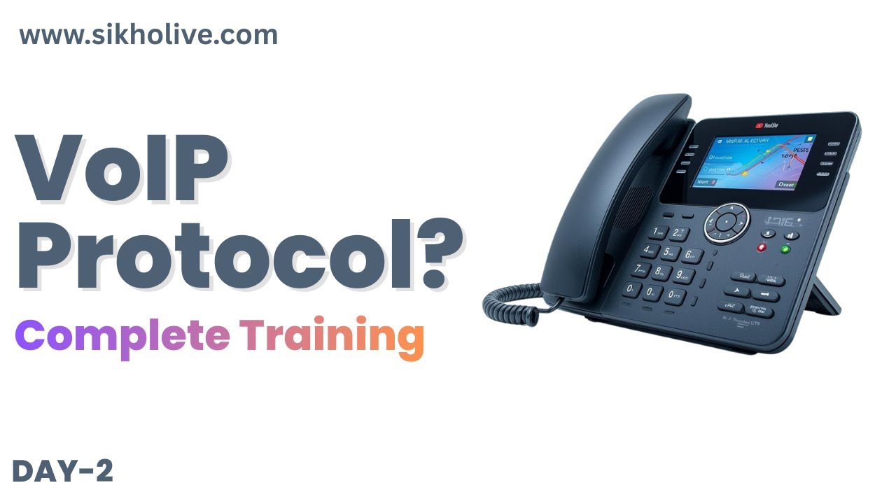 VoIP Components Explained | How Voice over IP Works Step by Step? Day-2