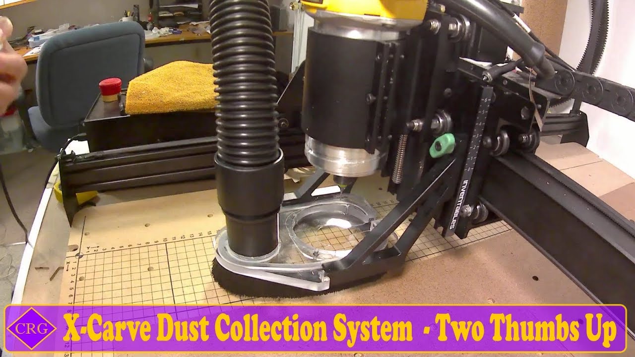 X-Carve Dust Collection - Thoughts and Observations