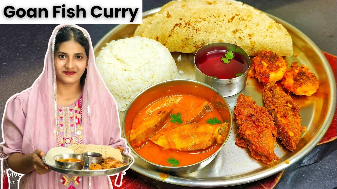 Goa Famous Fish Thali | Goan Fish Curry | Fish Fry | Traditional Goan Recipes