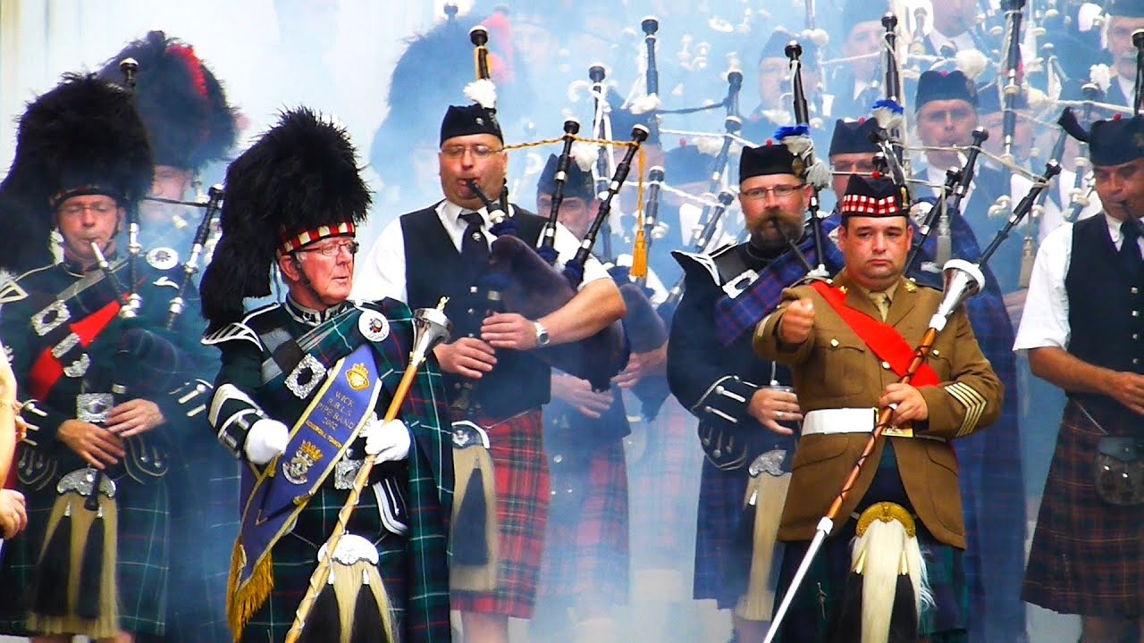 Bad Waldsee 2014 - 3.Tattoo Highlands Pipes and Drums of Bad Waldsee