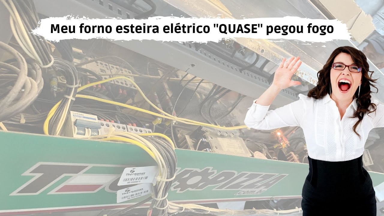 Meu forno esteira elétrico QUASE "pegou fogo" - Clube da Pizza.Net