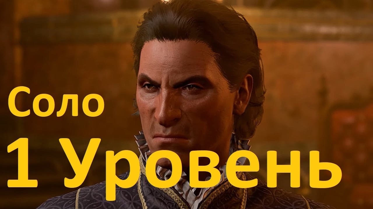Baldur's Gate 3 Дом Надежды 1 Уровень Соло