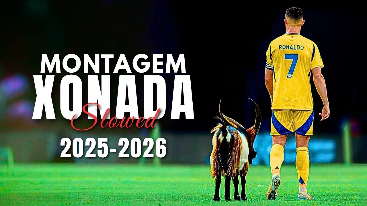 Cristiano Ronaldo [2025] • MONTAGEM XONADA (SLOWED) • Amazing Goals & Skills | HD