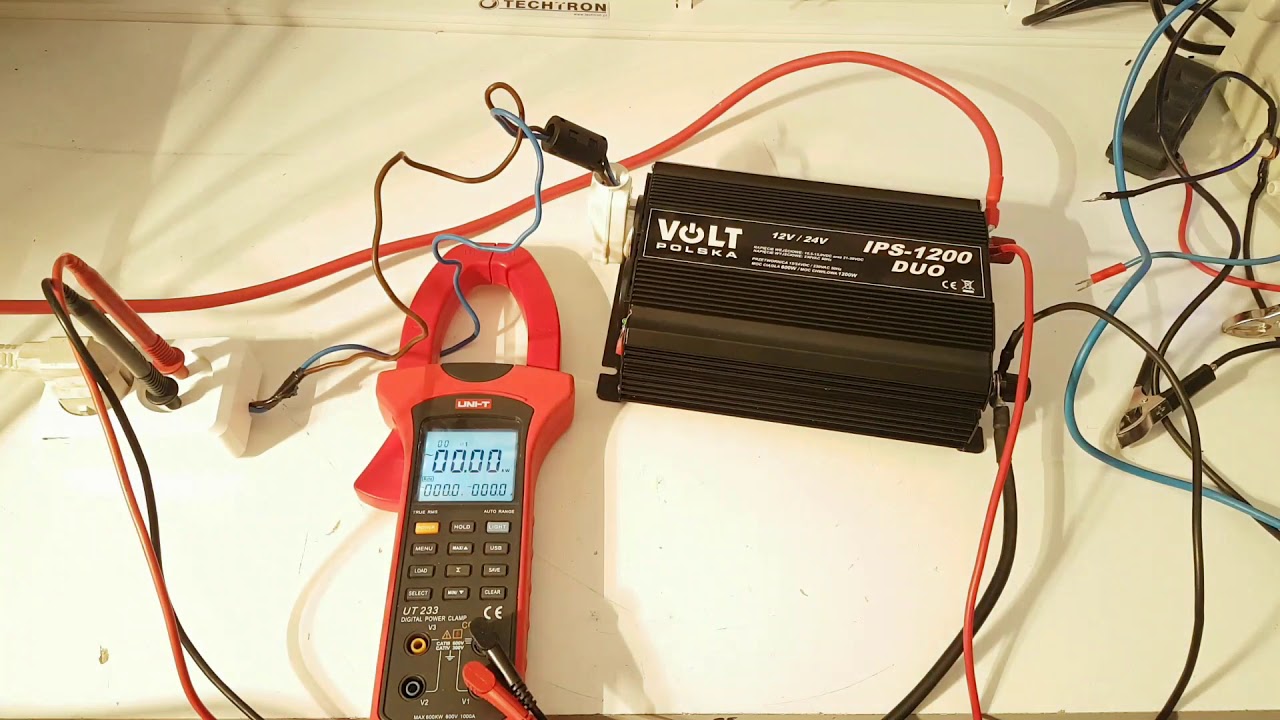 IPS-1200-DUO 12V/24V 600W Volt Polska Test przetwornicy napięcia