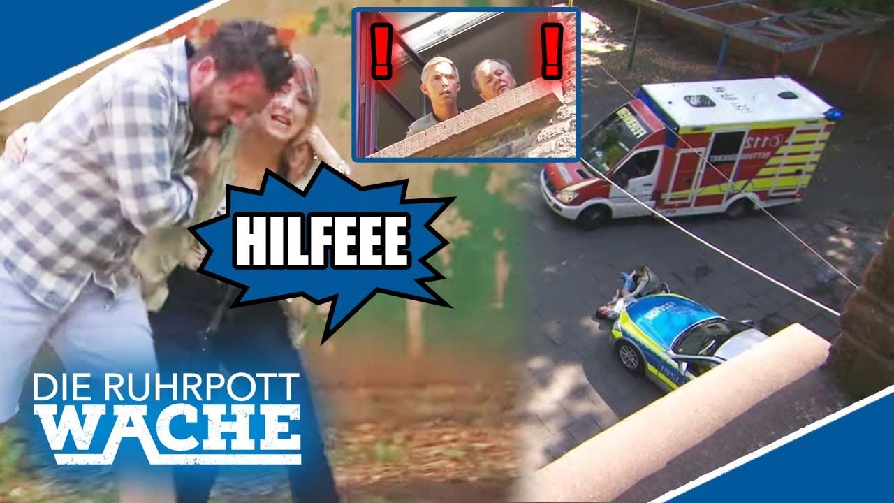 BRUTAL zugerichteter Mann KOLLABIERT auf dem Hof der Wache 😨​ | Die Ruhrpottwache | SAT.1