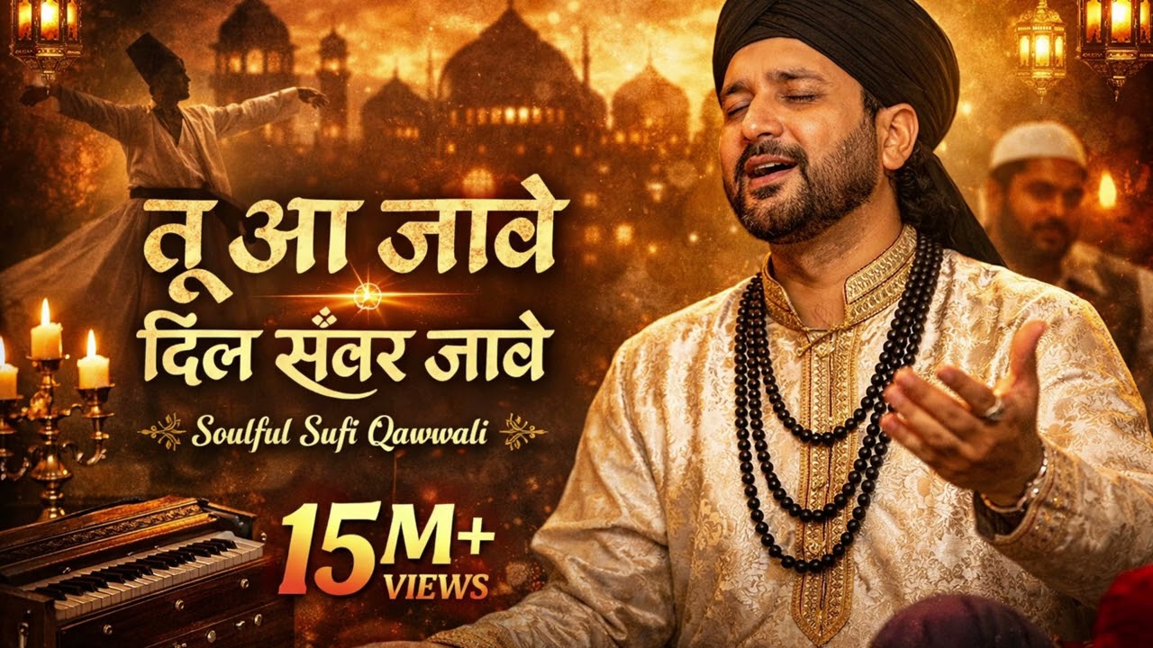 तू आ जावे दिल सँवर जावे | Soulful Sufi Qawwali | New Hindi  Sufi Song | Heart Touching Mehfil Kalam