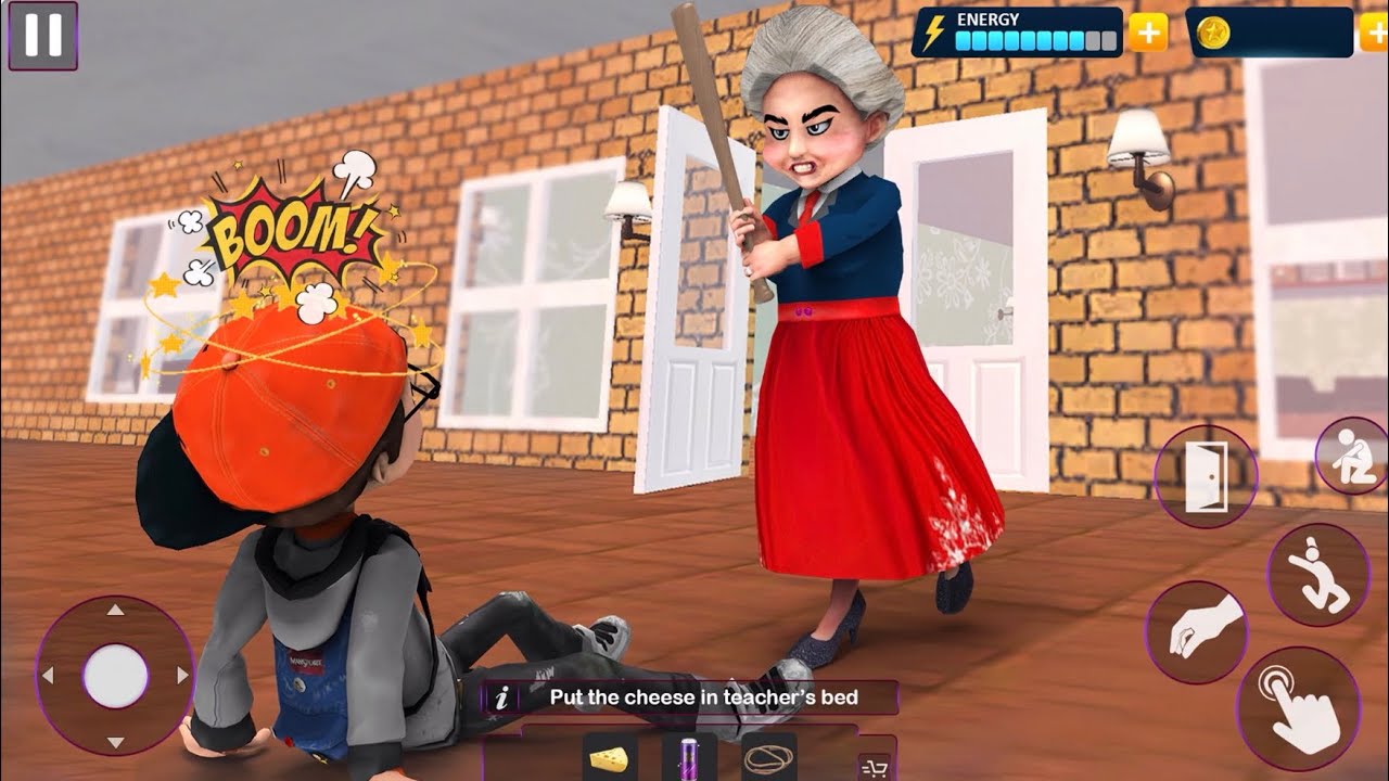 Scary Creepy Evil Teacher 3D Walkthrough | IOS GamePlay