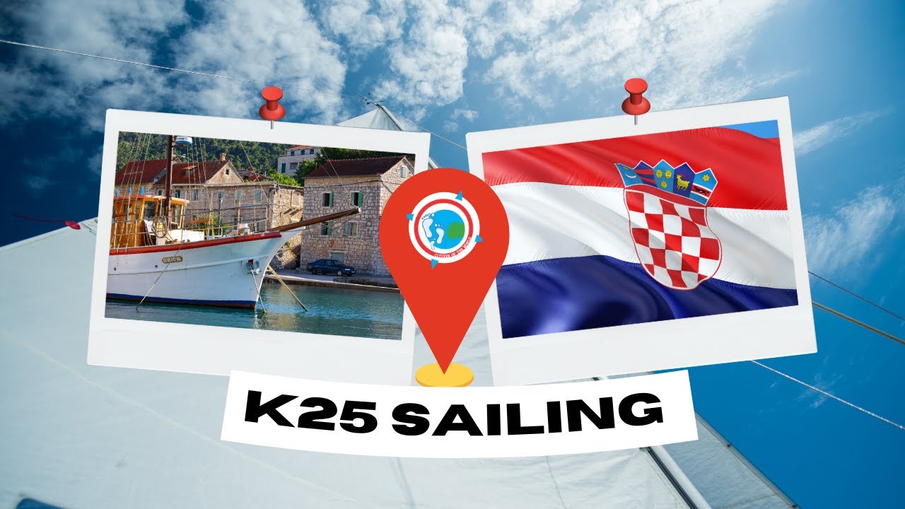 Traditional sailing - K25 on the beautiful Adriatic! 🌊⛵