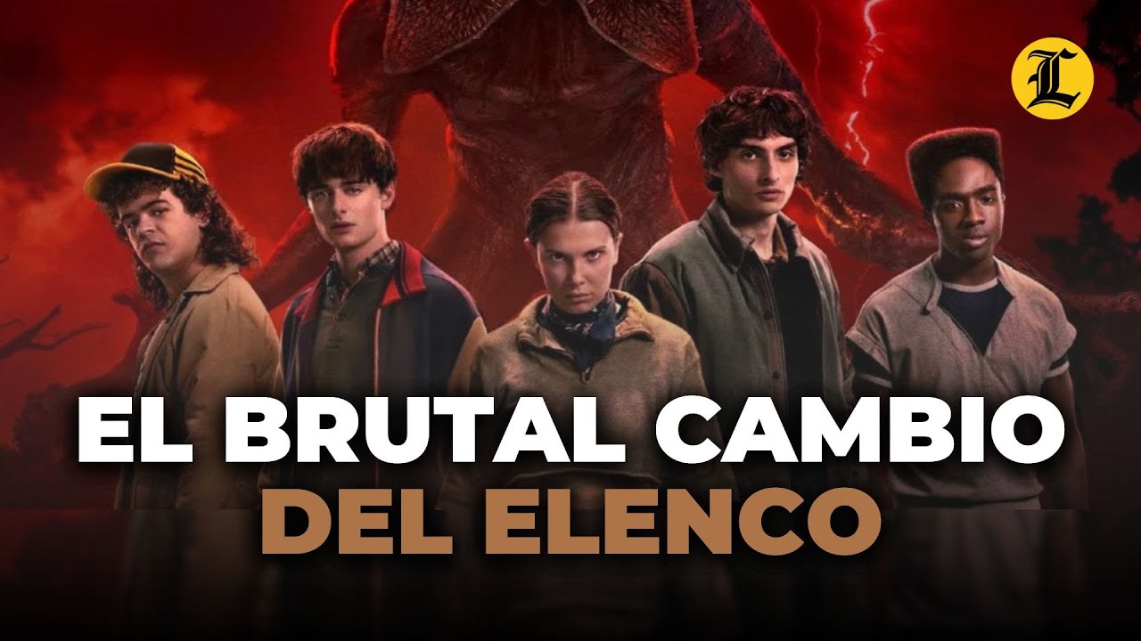 De niños a adultos: El brutal cambio del elenco de Stranger Things