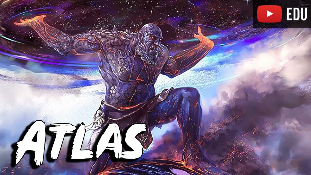 Atlas: O Poderos Titã Castigado por Zeus - Dicionário Mitologico - Foca na  História