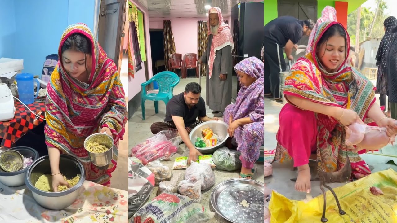 খুব স্পেশাল একটা দিনের জন্য বাসায় সবাইকে নিয়ে একটা ইফতার মাহফিল। @AlaminChowdhuri-19 #minivlog #vlog