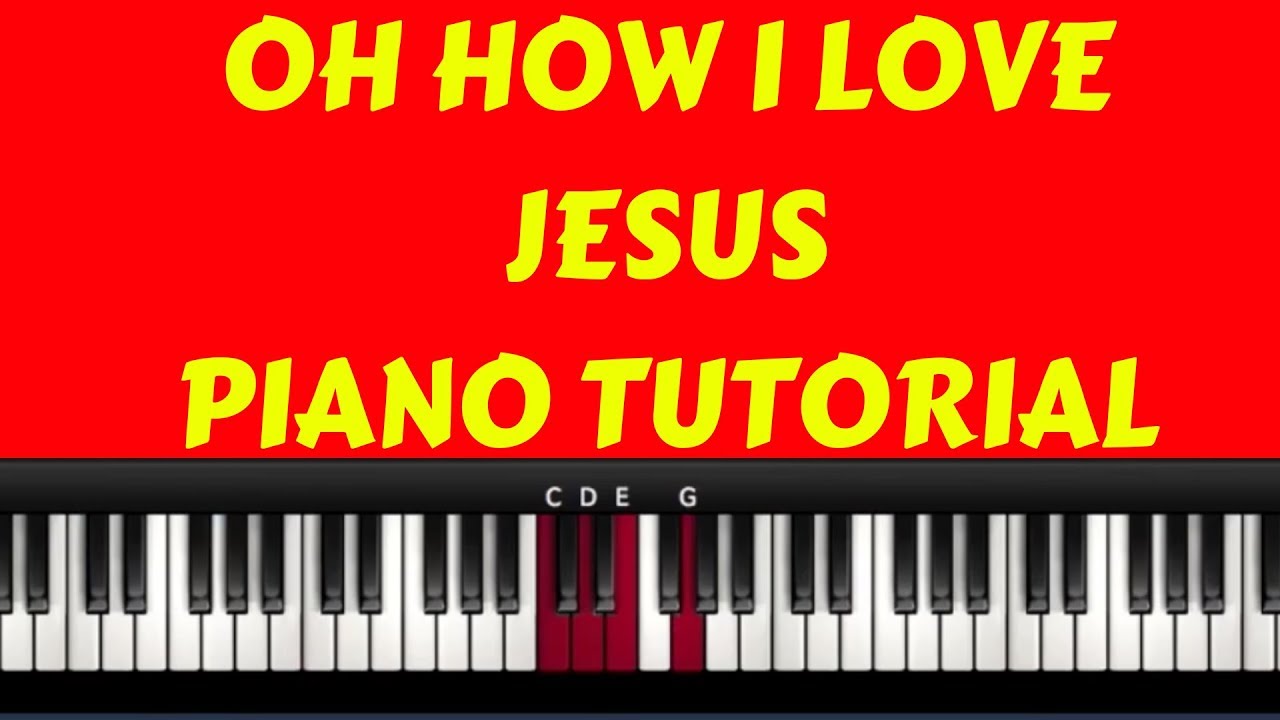 Oh How I Love Jesus Piano Tutorial(Instructor- Emmanuel)