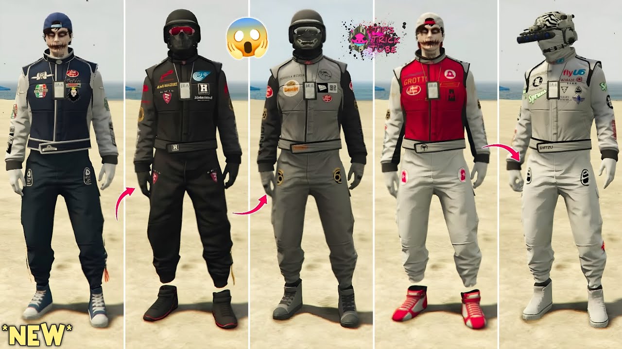 How To Get Race Logos On Any Modded Outfits In GTA 5 Online 1.70! (Modded Outfits GTA 5)