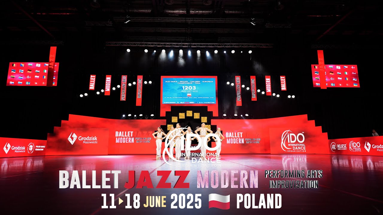 JAZZ ART KIDS | POLAND | Children Groups | IDO Jazz Dance European Championship 2025