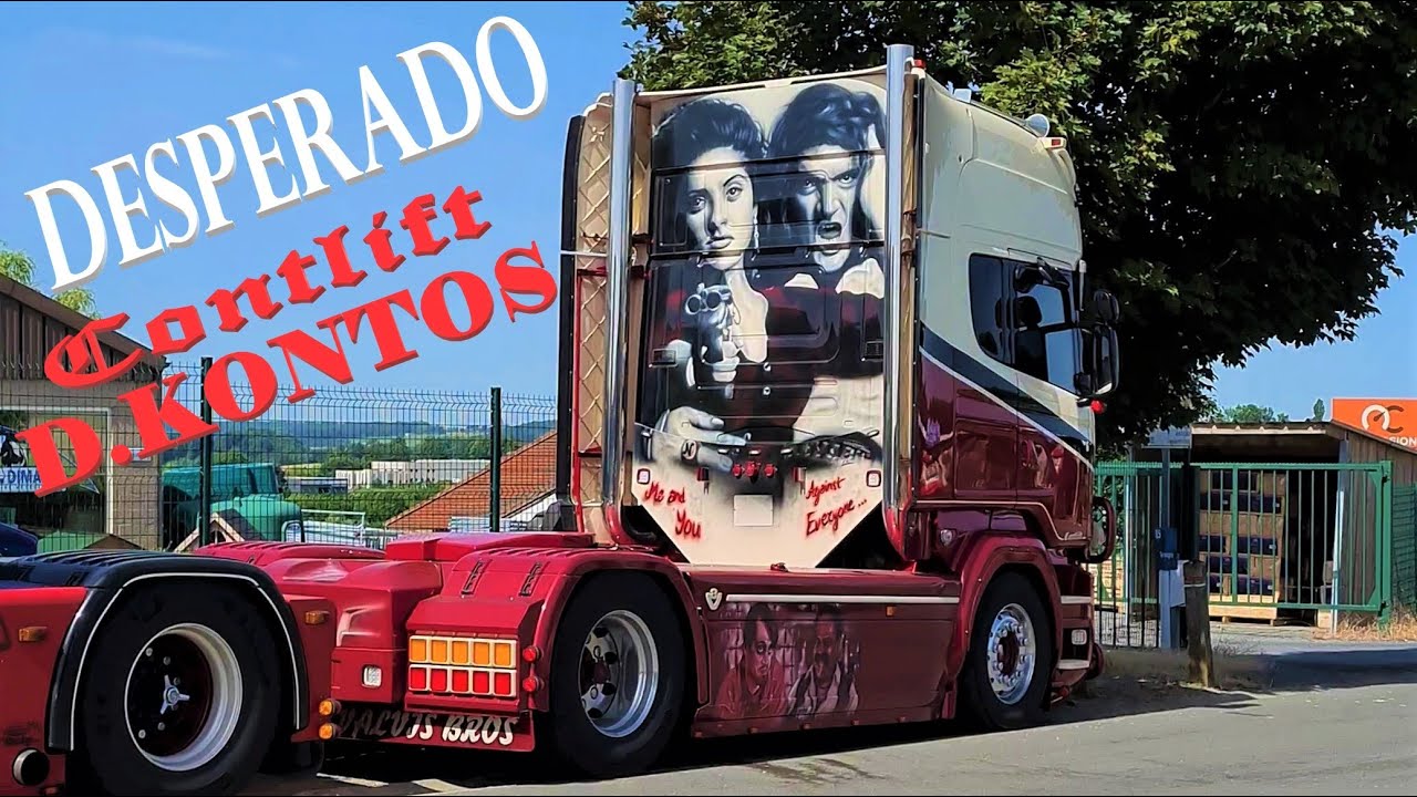 Desperado - Contlift D.Kontos- Scania R620 V8