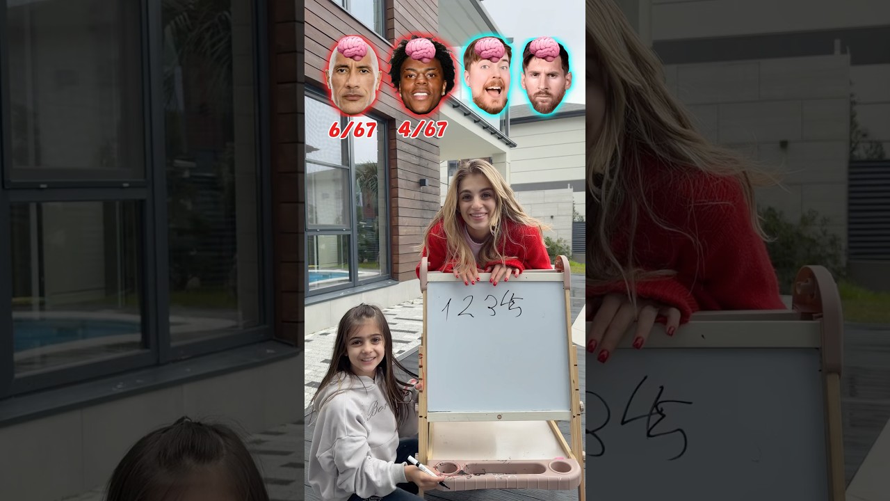 🔥POPULAR PEOPLE IQ VS SPEED GIRLS | 🏆 WHO WON?