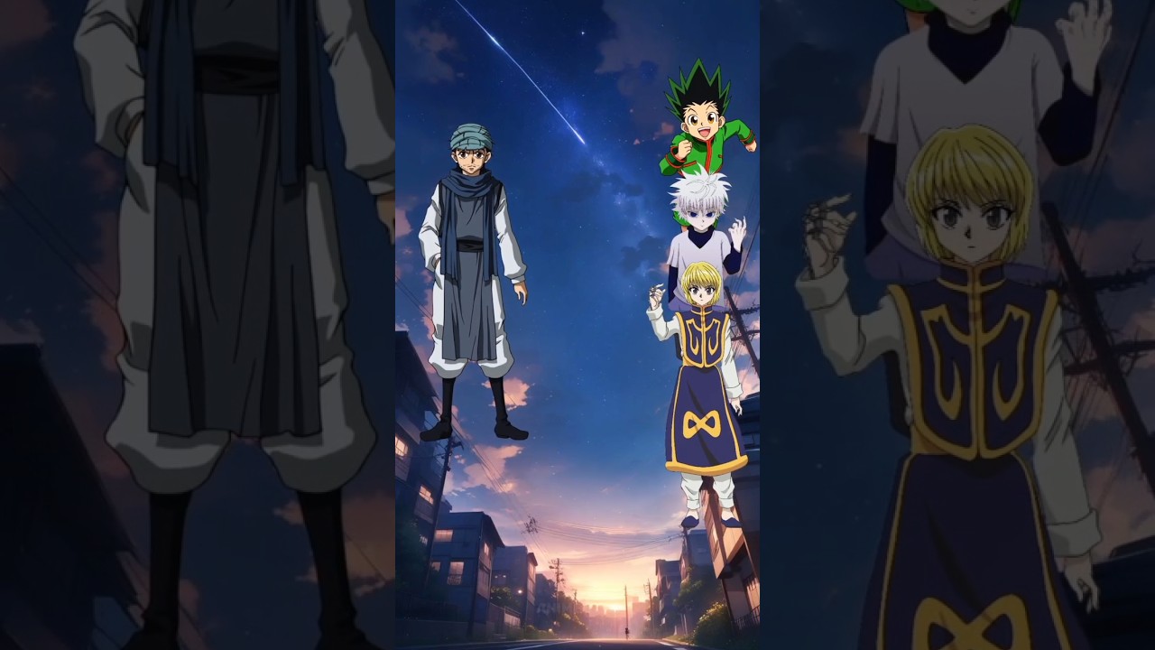Ging vs Gon Killua & Kurapika
