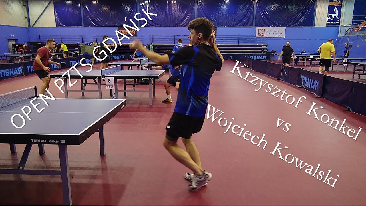 Krzysztof Konkel vs Wojciech Kowalski | OPEN PZTS Gdańsk | #tabletennisexperts
